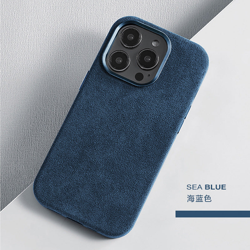 Suitable for Apple iPhone 17 Pro Max phone case, high-end suede, new protective case for iPhone 16 Pro, 15p.