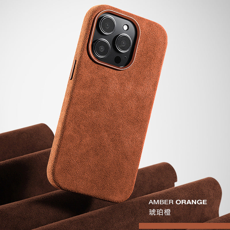 Suitable for Apple iPhone 17 Pro Max phone case, high-end suede, new protective case for iPhone 16 Pro, 15p.
